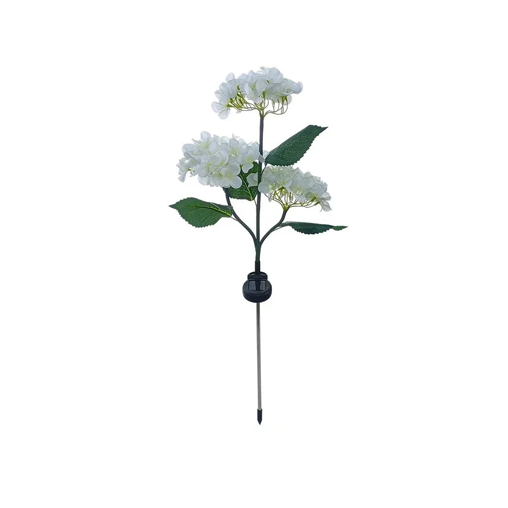 Colorful Solar Powered Flower String Lamp