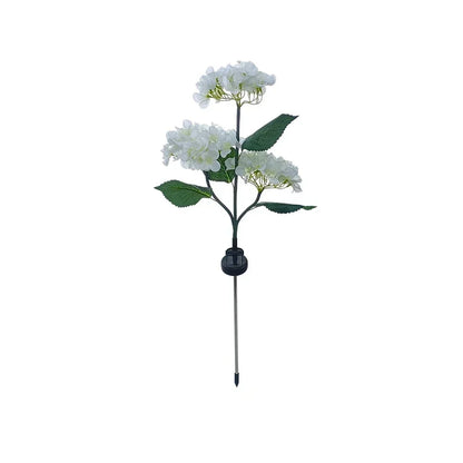 Colorful Solar Powered Flower String Lamp