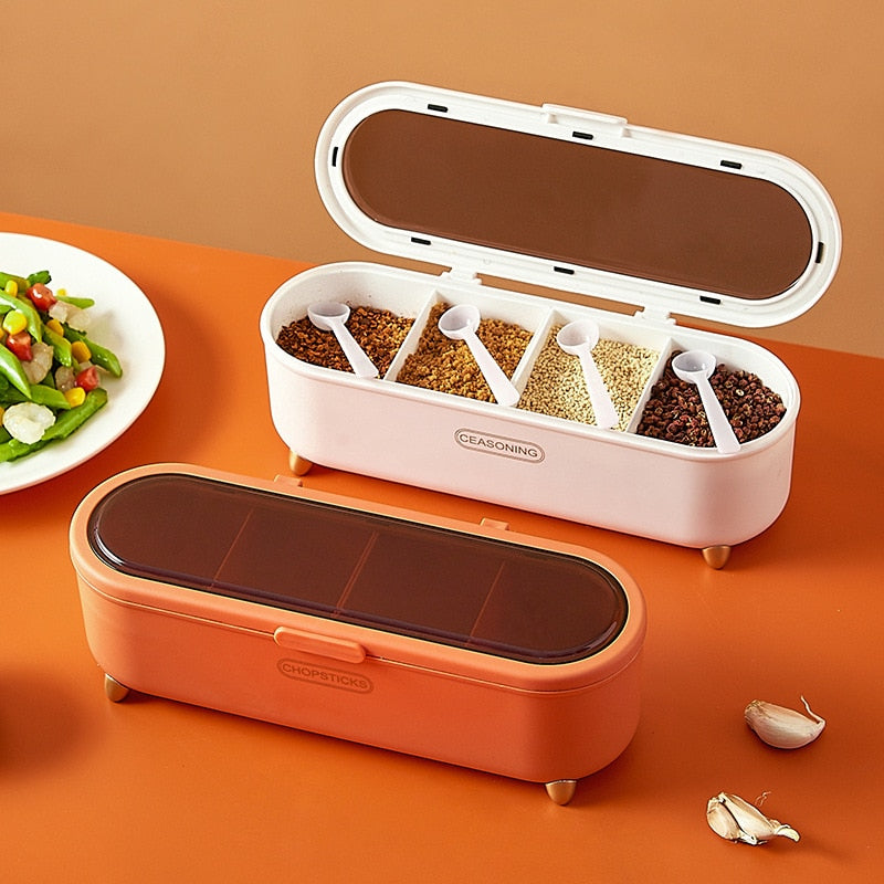 Space Saving Kitchen Spice Storage Container - Halri
