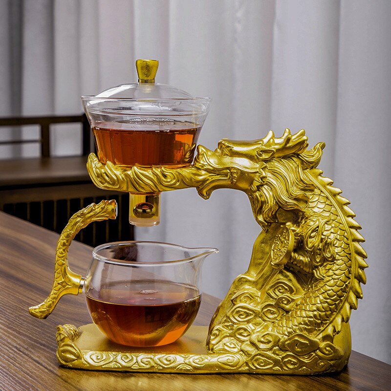Luxury Golden Dragon Tea Infuser