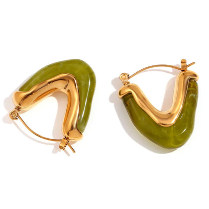Halri | 18k Elegant Gold Hoop Earrings - Halri