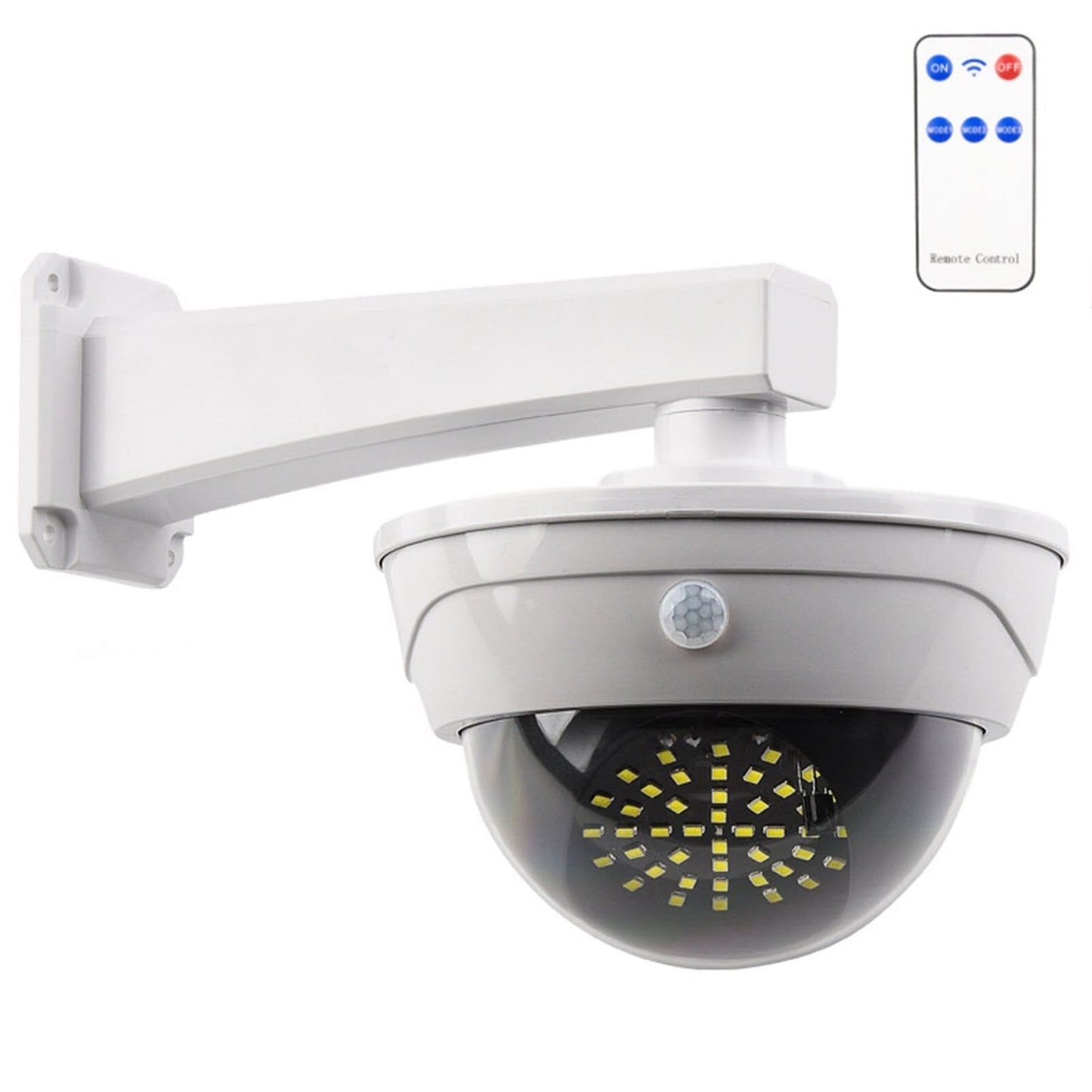 Weatherproof Solar Powered Dummy Security Camera