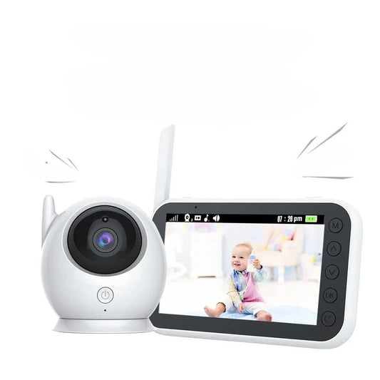 Baby Video Monitor with Night Vision and Lullaby Music - Halri