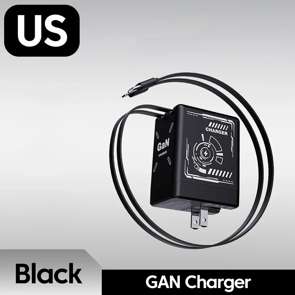 Quick 120W Portable Retractable Charger - Halri