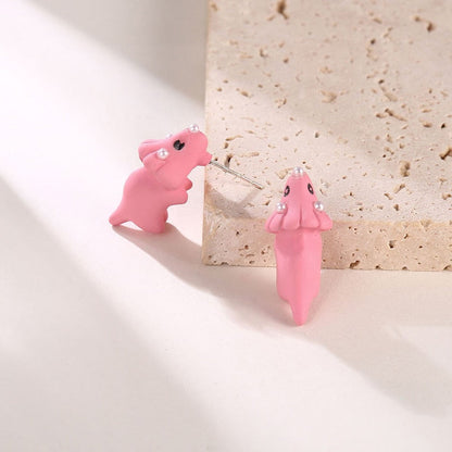 Fun Animal Face Cartoon Earrings