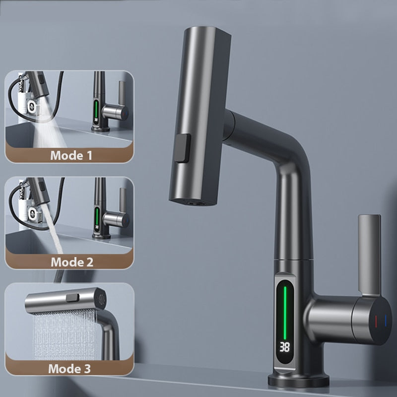 Halri | Contemporary Stylish Digital Faucet