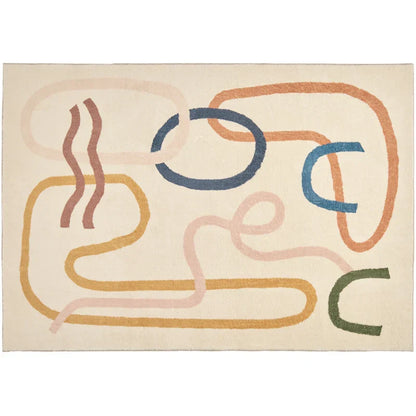 Plush Japanese Shag Rug Non-Slip Living Room Carpet