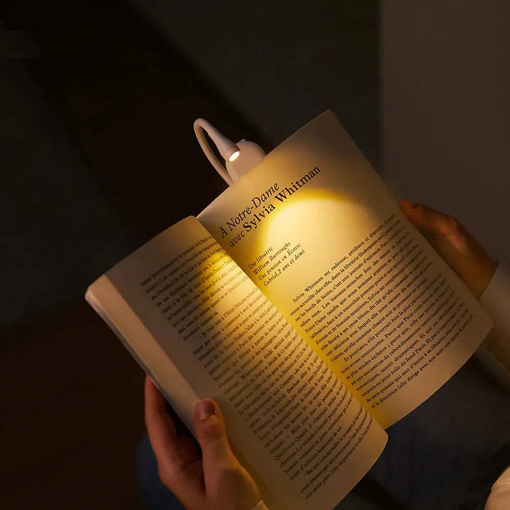 Portable LED Reading Light Clip