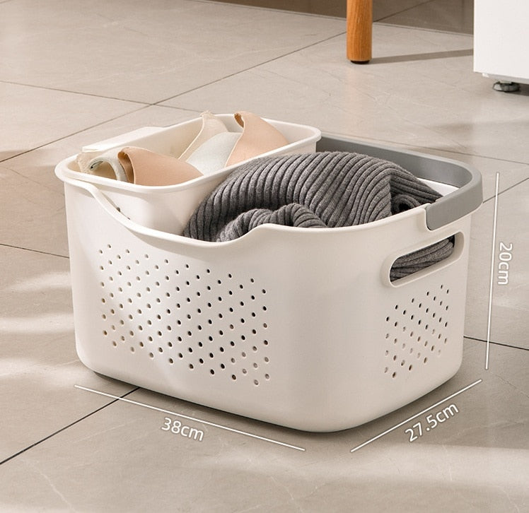 Stylish Folding Ventilated Laundry Hamper