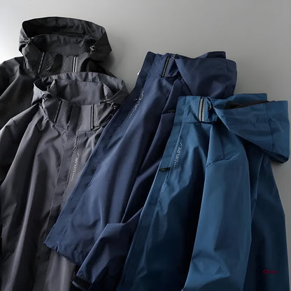 Waterproof Breathable Zip Up Hoodie Jacket