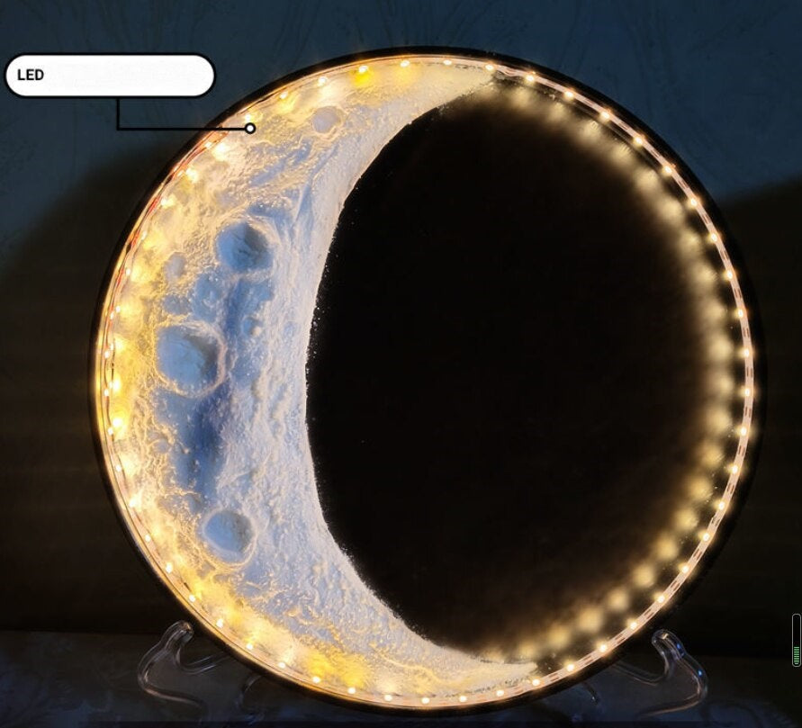 Glowing Orb Floating Night Light Lamp