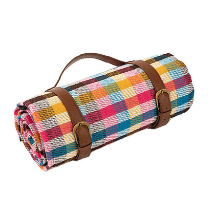 Portable Water Resistant Picnic Mat with Handles