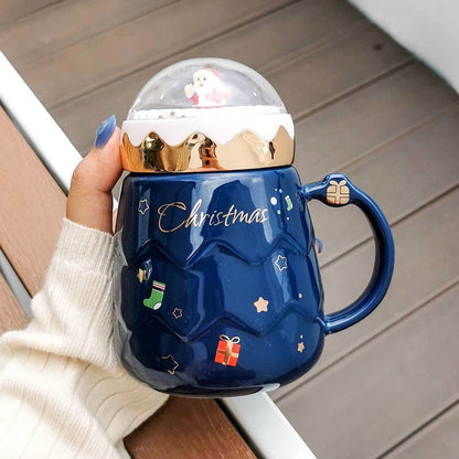 Fun 3D Holiday Christmas Mugs