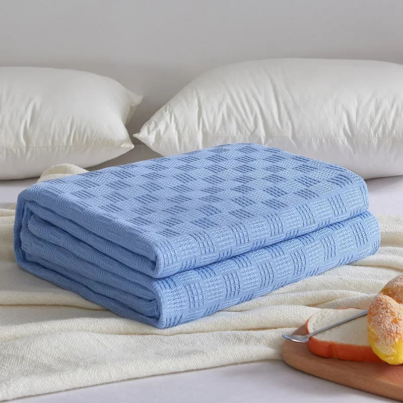 Soft Cotton Throw Blanket
