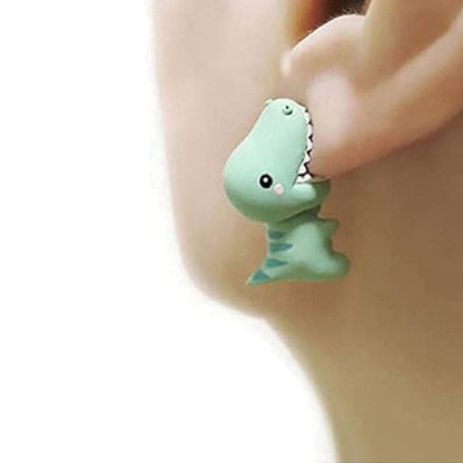 Fun Animal Face Cartoon Earrings - Halri
