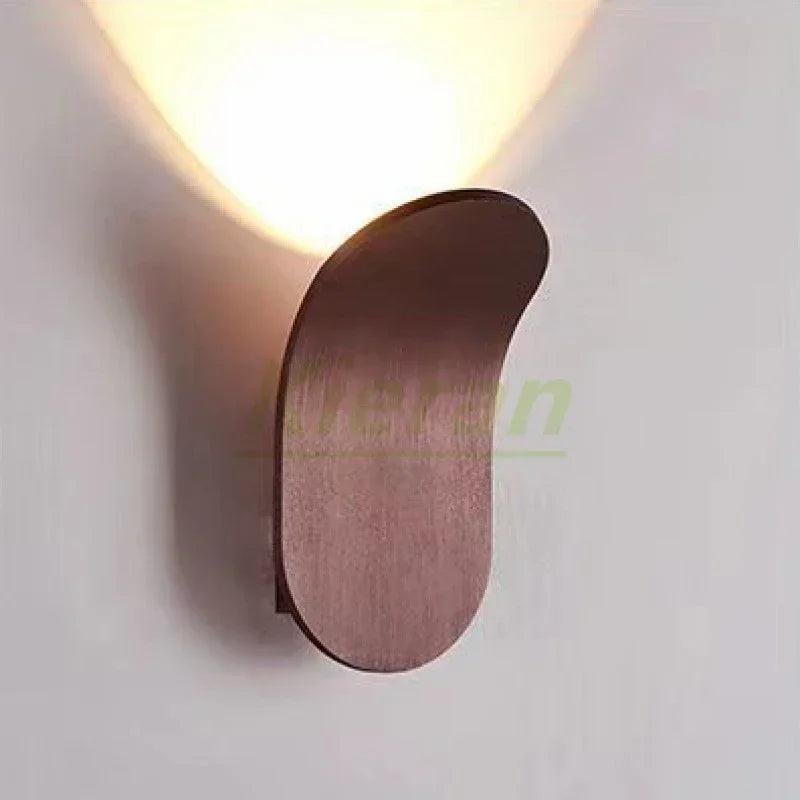 Contemporary LED Wall Light | Unique Skateboard Style