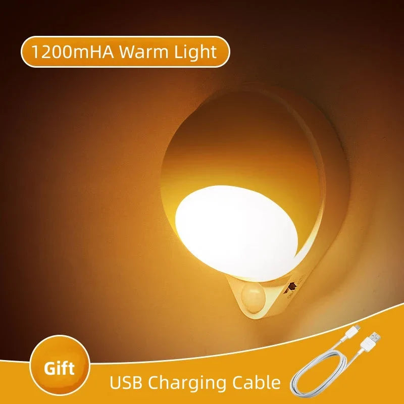 Smart LED Nightlight with Motion Sensor and USB Charging - Halri