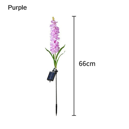 Colorful Solar Powered Flower String Lamp