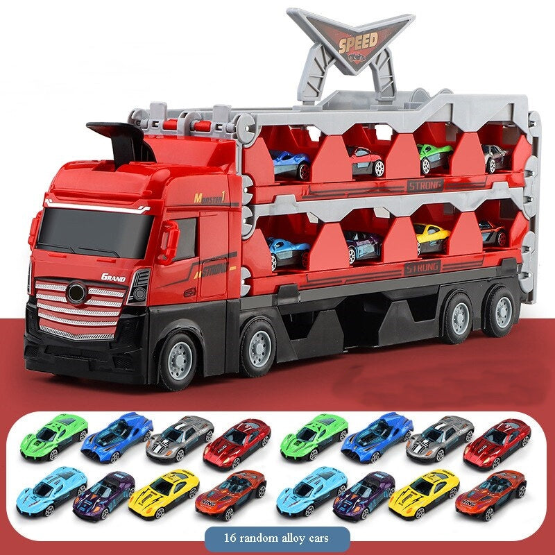 Large Collapsible Car Launching Racing Track