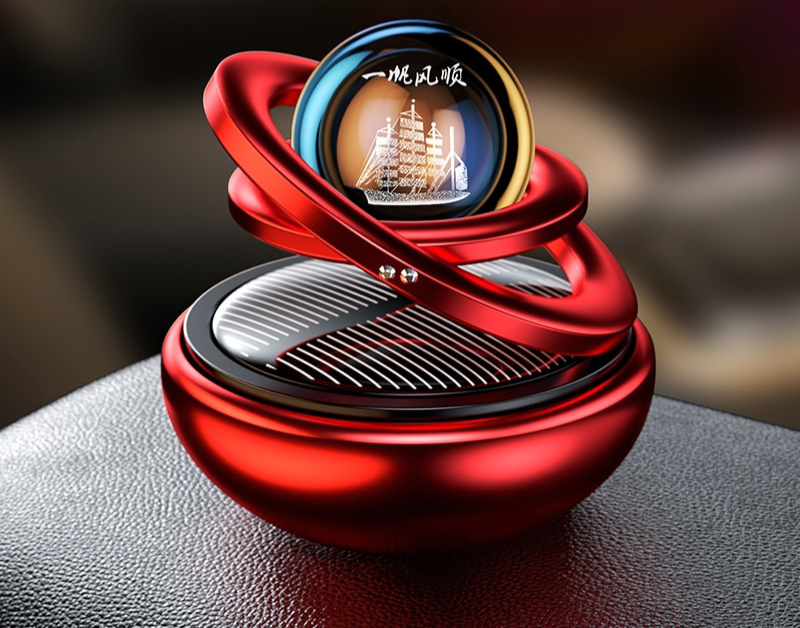 Premium Car Air Freshener with 360° Scent Dispenser - Halri