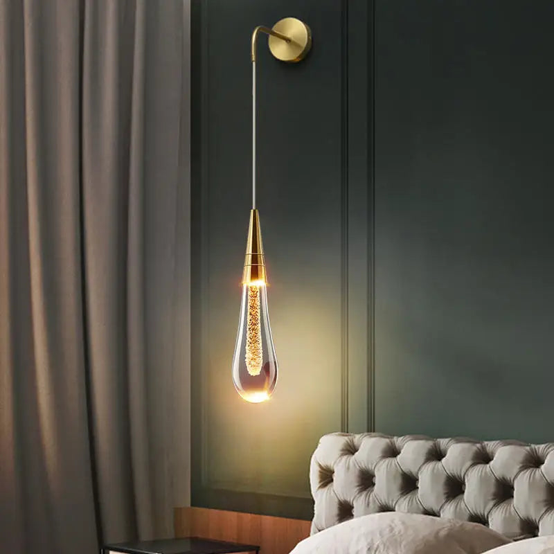 Luxurious Crystal LED Home Light Fixture