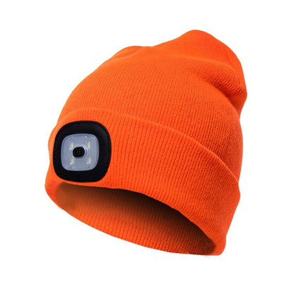 Warm Bright LED Sports Beanie Hat