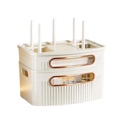 Protective Mesh Home Router Storage Case Organizer