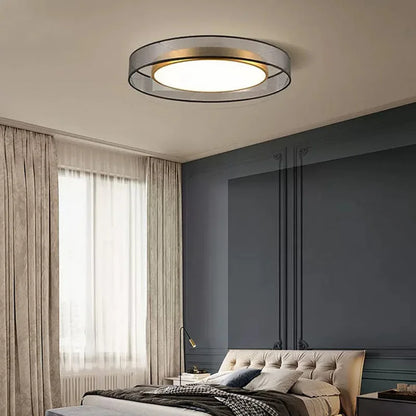 Contemporary Round LED Ceiling Light Dimmer