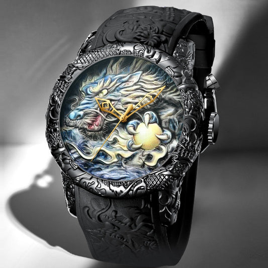 Vintage Dragon Quartz Watches for Men - Halri