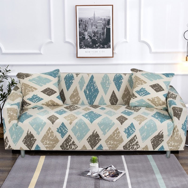 Stylish Slip Resistant Stretch Sofa Protector