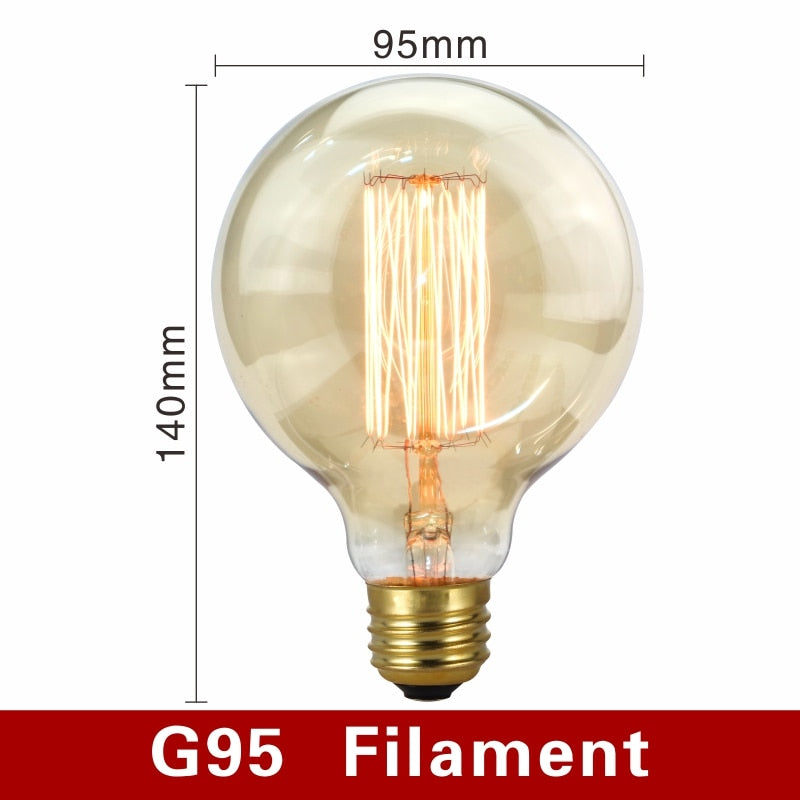 Retro Style Antique Light Bulbs