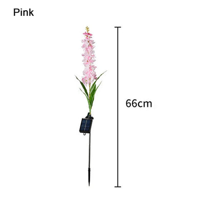 Colorful Solar Powered Flower String Lamp