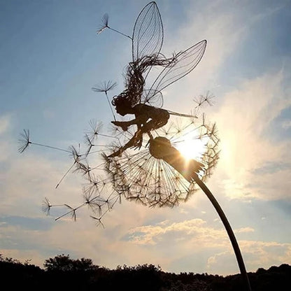 Whimsical Fairy String Art Decoration