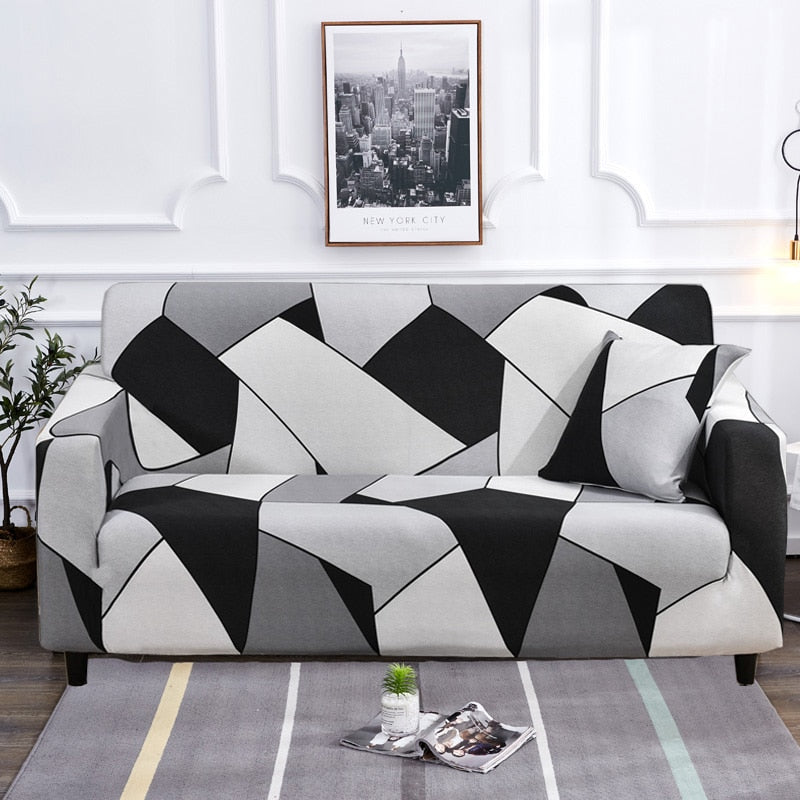 Stylish Slip Resistant Stretch Sofa Protector