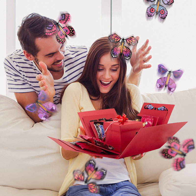 Romantic Valentine's Day Butterfly Picture Frame Gift