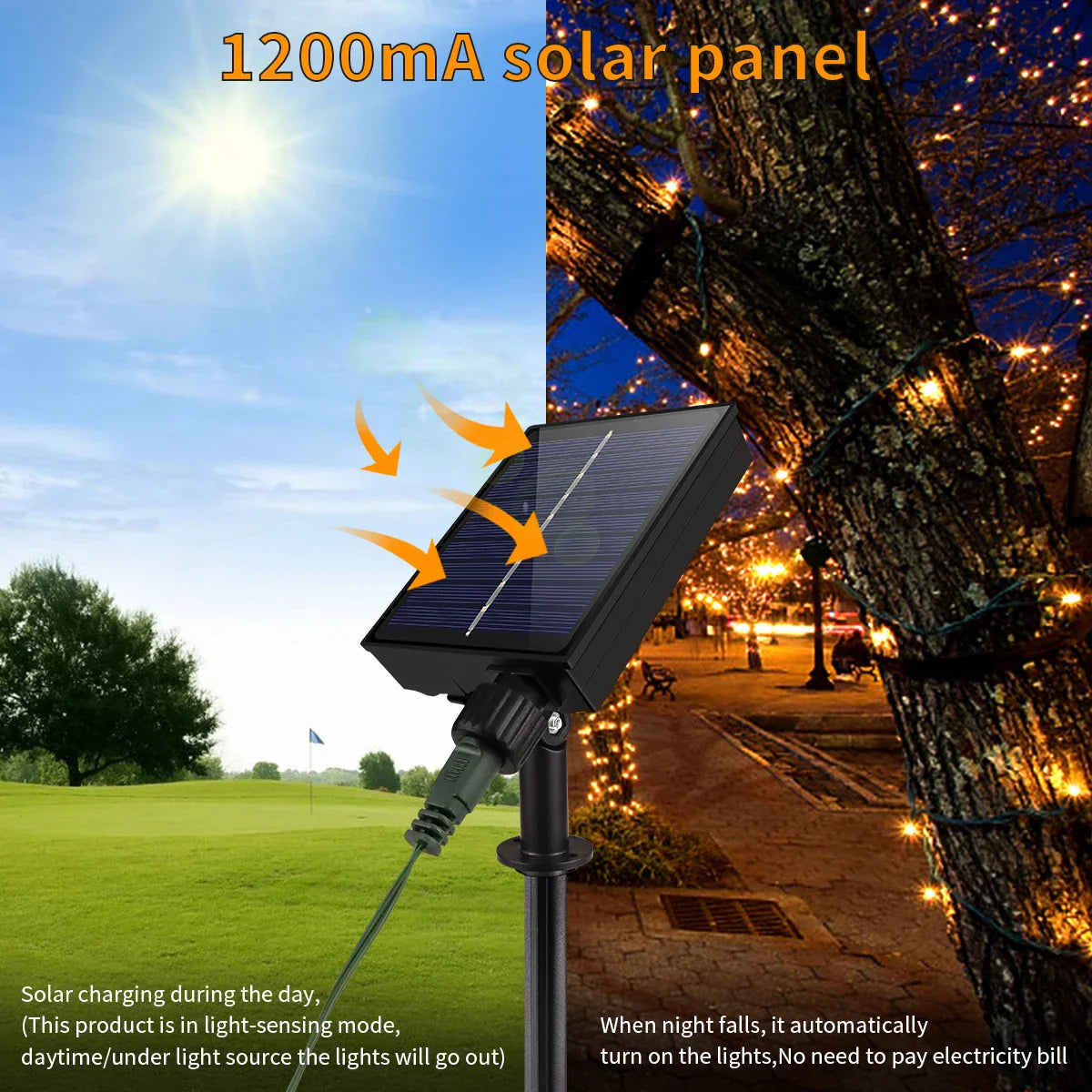 Outdoor Solar Fairy Lights 100M Waterproof LED Decoration - Halri
