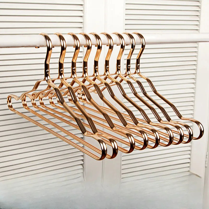 Premium Metal Clothing Hangers – Stylish Closet Organizers
