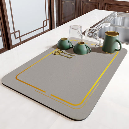 Extra Big Non Slip Kitchen Drying Mat