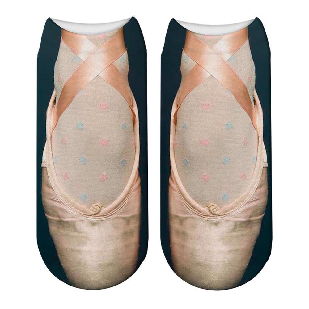Quirky 3D Designed Humorous Ankle Socks