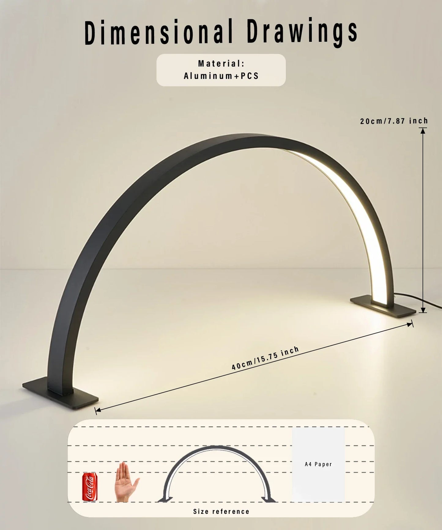 Compact LED Nail Light with USB
