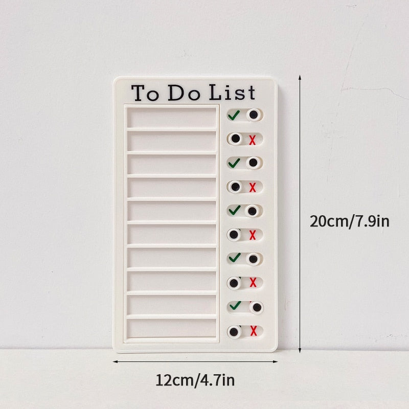 Daily Organizer Whiteboard Planner