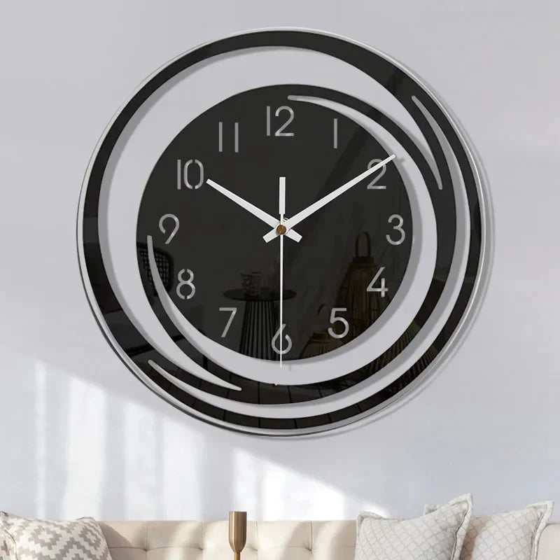 Quiet Round Modern Wall Clock