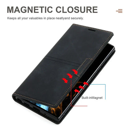 Slim Phone Wallet Case for Google Pixel - Magnetic Card Slot Cover