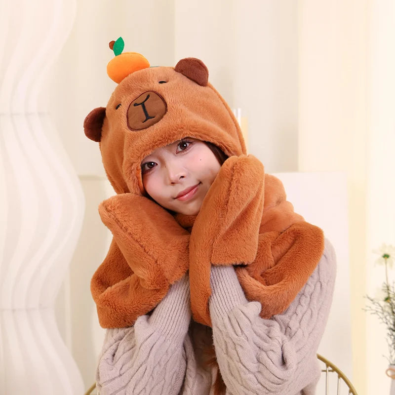 Cozy Fun Animal Gloves for Kids - Halri