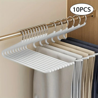Sturdy Metal Pant Hangers with Rust-Resistant Coating
