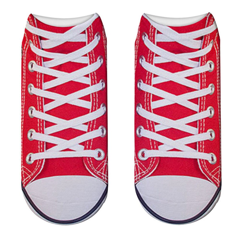 Quirky 3D Designed Humorous Ankle Socks