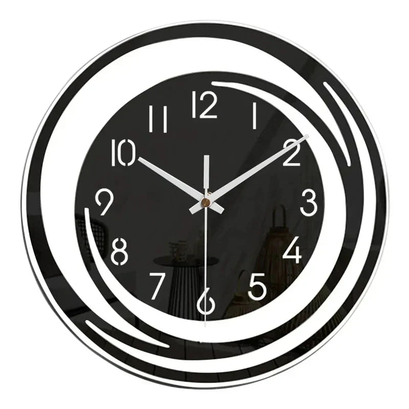 Quiet Round Modern Wall Clock