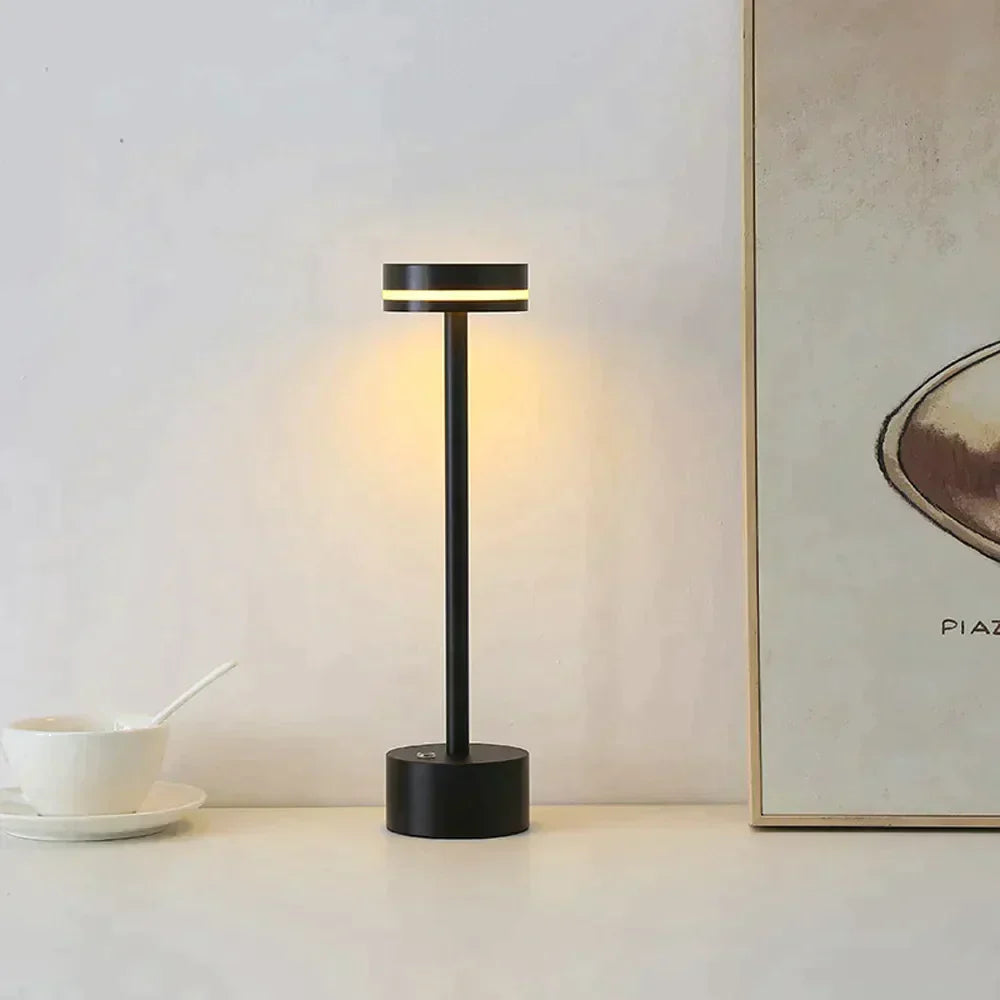 Stylish Rechargeable Compact Table Lamp