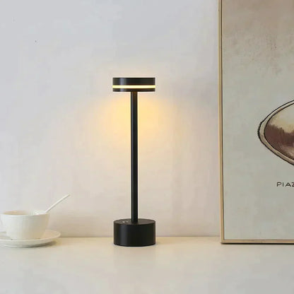 Stylish Rechargeable Compact Table Lamp
