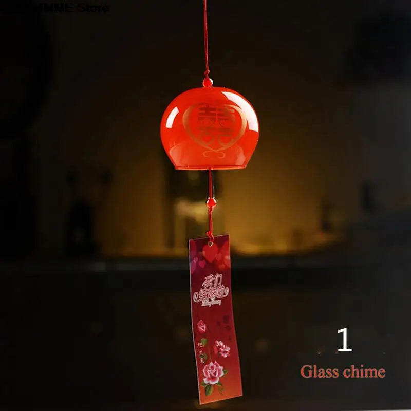 Beautiful Handmade Glass Wind Chime Pendant - Halri